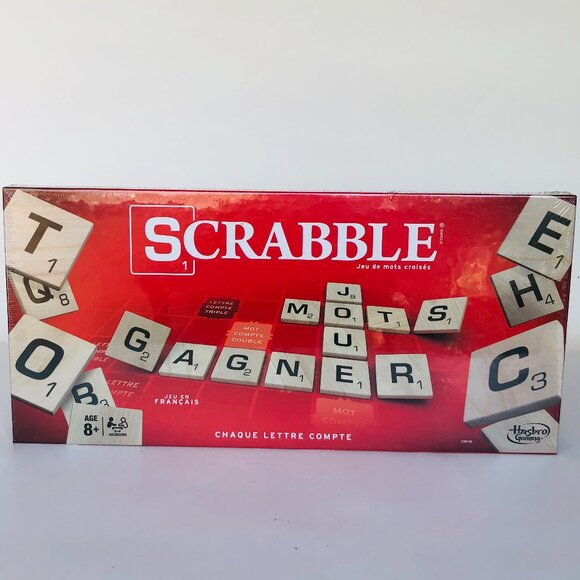 Scrabble French Version Hasbro Game New Sealed For Age 8+ - Picture 10 of 13
